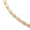 Brass Column Link Chain Necklaces NJEW-Q344-02G-2