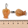 Natural Topaz Jade Pendants G-B127-10P-05-4