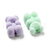 Flocky Acrylic Beads OACR-E020-05-3