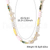 Fashionable Natural Freshwater Pearl & Mixed Stone Beaded Necklaces for Women HT4384-4