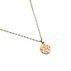 Compass Brass Pendant Necklaces for Women FS-WGDA031-01-3