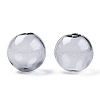 Transparent Blow High Borosilicate Glass Globe Beads GLAA-T003-09G-2