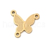 304 Stainless Steel Connector Charms STAS-P383-01C-G-1