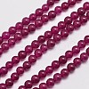 Natural & Dyed Malaysia Jade Bead Strands X-G-A146-4mm-A15-3