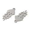Non-Tarnish 304 Stainless Steel Pendants STAS-J042-19P-2