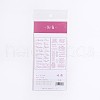 Blessing Theme Waterproof Self Adhesive Hot Stamping Stickers Sets DIY-WH0162-95-1