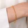 Minimalist 925 Sterling Silver Cable Chain Bracelets for Women SE6162-2