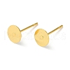 Stud Earring Settings KK-C2899-NFG-01-1