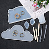 DIY Silicone Hangtag Molds Kits DIY-TA0008-41-5