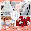  28Pcs 14 Styles Organza Lace Embroidery Costume Accessories DIY-NB0012-80-6