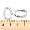 Non-Tarnish 304 Stainless Steel Linking Rings STAS-I202-07P-3