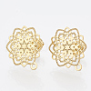 304 Stainless Steel Stud Earring Findings X-STAS-S079-30A-1