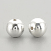 925 Sterling Silver Beads STER-S002-15-6mm-1