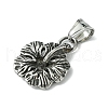 304 Stainless Steel Pendants STAS-C099-03AS-2