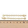 Brass Ends with Chains KK-P283-36G-3
