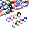 Handmade Polymer Clay Beads CLAY-CJ0001-39-3