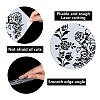 PET Plastic Hollow Out Drawing Painting Stencils Templates DIY-WH0286-036-3