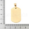 304 Stainless Steel Pendants STAS-K305-04G-3