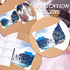 Retro Hot Stamping Paper Photo Corner Self-Adhesive Stickers AJEW-WH20007-25C-5