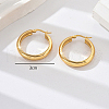 304 Stainless Steel Hoop Earrings QM4377-3-1