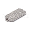 Non-Tarnish 304 Stainless Steel Pendants STAS-P316-01P-3