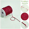   1 Roll 100 Yards Round Nylon Braided Thread NWIR-PH0002-22A-4