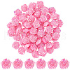 SOFPLATE 100Pcs Opaque ABS Plastic Cabochons KY-SP0001-16B-1