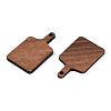 Walnut Wood Pendants WOOD-T032-24-2