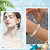 SUNNYCLUE 2 Strands Spray Painted Natural Freshwater Shell Beads Strands SHEL-SC0001-46-5