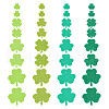 500Pcs Saint Patrick's Day Clover Foam Sticker DIY-WH0430-457-1