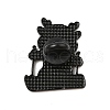 Christmas Theme Zinc Alloy Enamel Pin Brooch for Backpack Clothes JEWE-R003-01EB-01-2