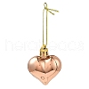 Valentine's Day Electroplate Plastic Heart Pendants Decorations KY-D020-02D-4
