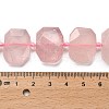 Natural Rose Quartz Beads Strands G-H078-B03-01-5