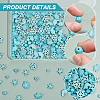 210Pcs 7 Styles Synthetic Turquoise Beads G-NB0005-44-5