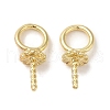 Brass Bead Cap Bails KK-G499-09B-G-1