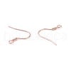 304 Stainless Steel Earring Hooks STAS-P221-04RG-3