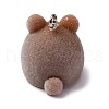 Flocky Animal Resin Pendants FIND-S001-05C-2