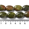 Natural Unakite Beads Strands G-P528-M17-01-5