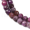 Natural Ruby Beads Strands G-B121-A01-01A-4