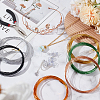 BENECREAT 6 Roll 6 Colors 10M Flat Aluminum Wire FIND-BC0013-42A-5
