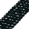 Opaque Solid Color Imitation Jade Glass Beads Strands EGLA-A044-P2mm-D12-1