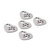 201 Stainless Steel Pendants STAS-R111-JA664-3