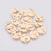 Brass Charms X-KK-Q735-17G-1