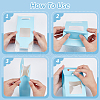 Paper Gift Storage Boxes with Visible Window CON-WH0110-003A-01-4