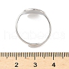 304 Stainless Steel Adjustable Cuff Rings RJEW-S626-01GP-B-3