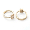 Mother's Day Rings Adjustable Brass Micro Pave Cubic Zirconia Finger Rings RJEW-Z006-F-3