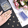 SUNNYCLUE 30Pcs Alloy Jewelry Acrylic Pendants FIND-SC0006-90-3