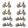 8Pcs 4 Styles Tibetan Style Alloy Pendants FIND-FS0002-59-1