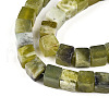 Natural Xiuyan Jade Beads Strands G-T140-42-3