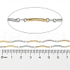 Ion Plating(IP) 304 Stainless Steel Curved Bar Link Chains CHS-M005-04GP-3